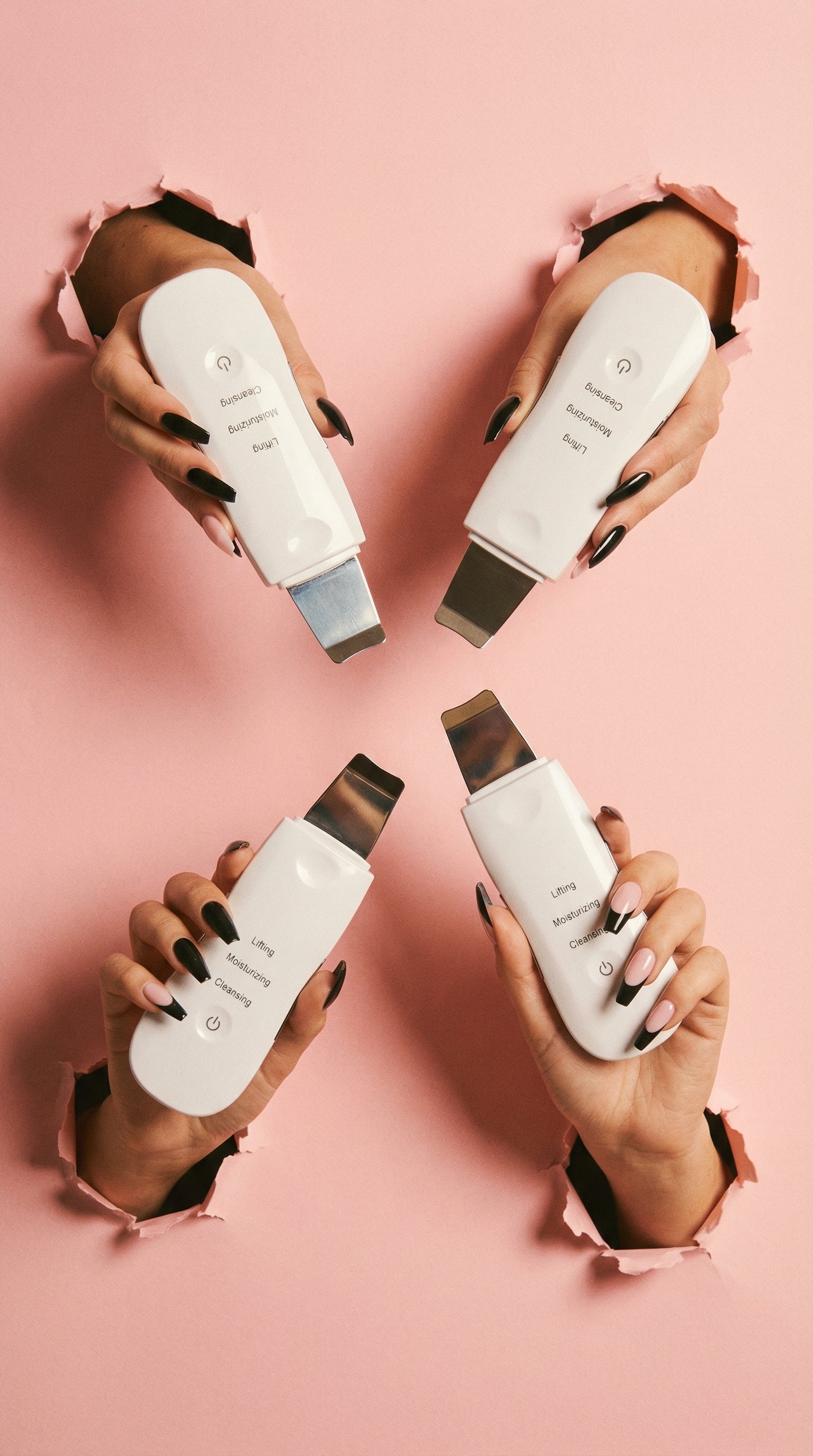 Dispositivo Ultrasonico Limpiador FacIal